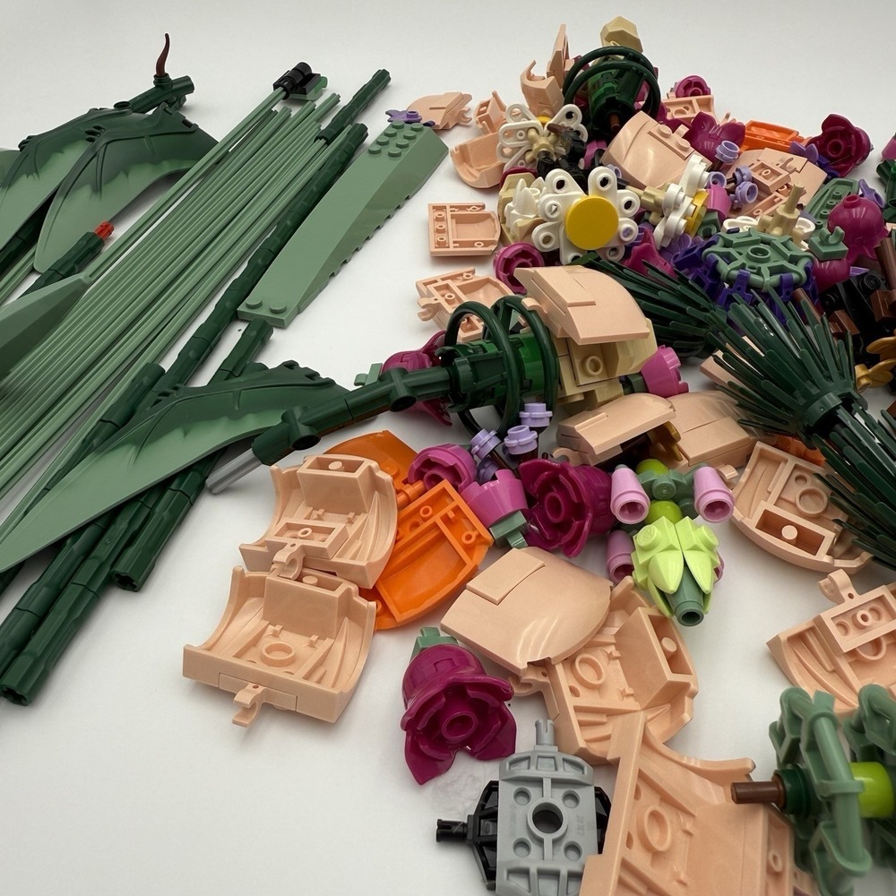LEGO‎ Flower Bouquet 10280 Botanical *Incomplete* No Extras No Manual No Box